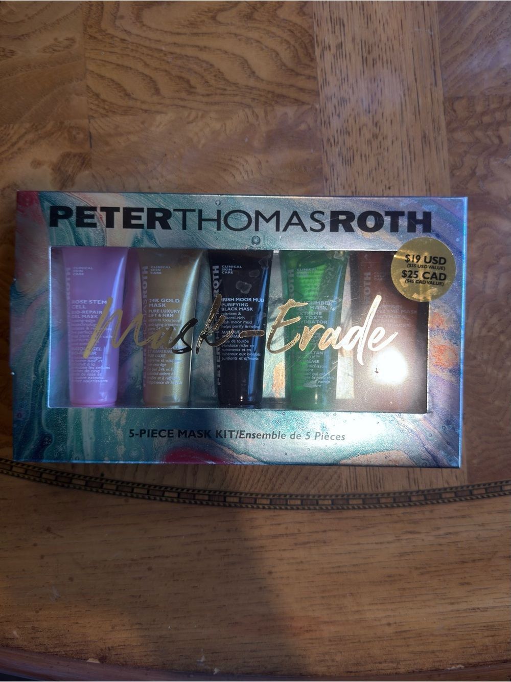 Peter Thomas Roth 5-Piece Mask Set - Pink, Gold, Black, Green, Copper